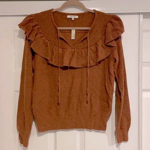 NWT Madewell Ruffle Sweater